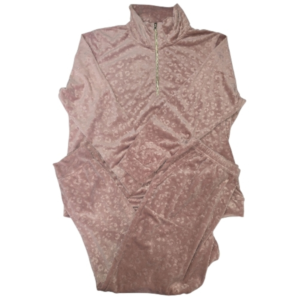 Marilyn Monroe  Pijama Blush Velour with Polka Dots